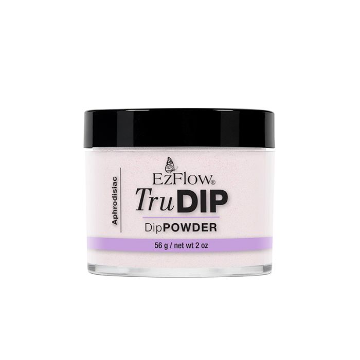 EzFlow TruDIP Aphrodisiac contained within a labelled 2 ounce glass jar with a print-on product label