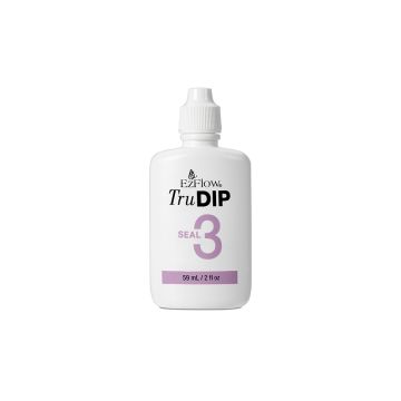 EzFlow TruDIP Seal 3 2 ounce bottle topped with a twist cap & printed with product information