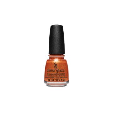 Front view of 0.5 - ounce bottle of China Glaze nail lacquer in Payback's a Witch color variant